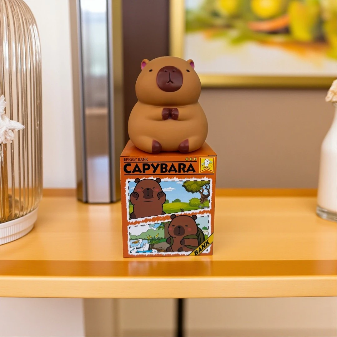 CAPYBARA AÇILABİLİR DEKORATİF FİGÜR KUMBARA