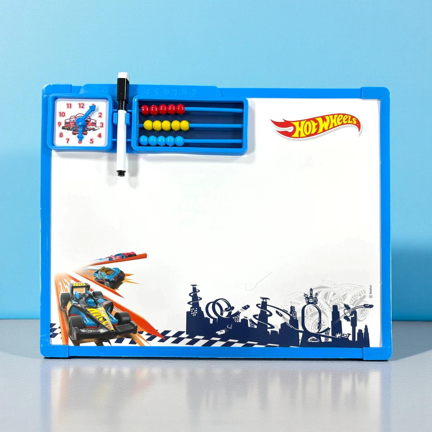 EĞİTİCİ ABAKÜSLÜ SİLİNEBİLİR YAZI TAHTASI 40X30 CM