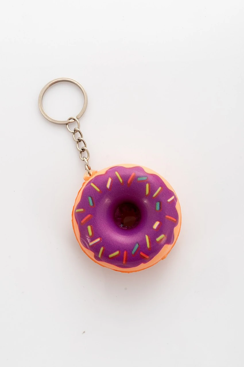 SQUISHY MOR DONUT ANAHTARLIK