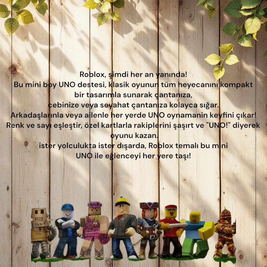 Uno Roblox Mini Kart Oyunu