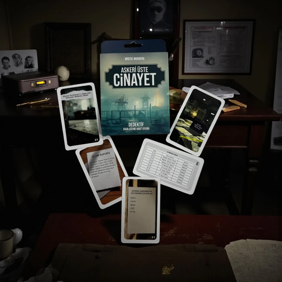 KARTLI CİNAYET ÇÖZME OYUNU ASKERİ ÜSTE CİNAYET DOSYASI