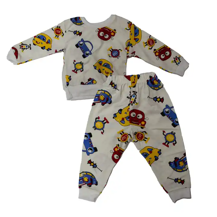 ARABALI BEYAZ EŞOFMAN TK - Beyaz