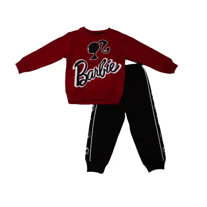 KIRMIZI BARBIE EŞOFMAN TAKIMI