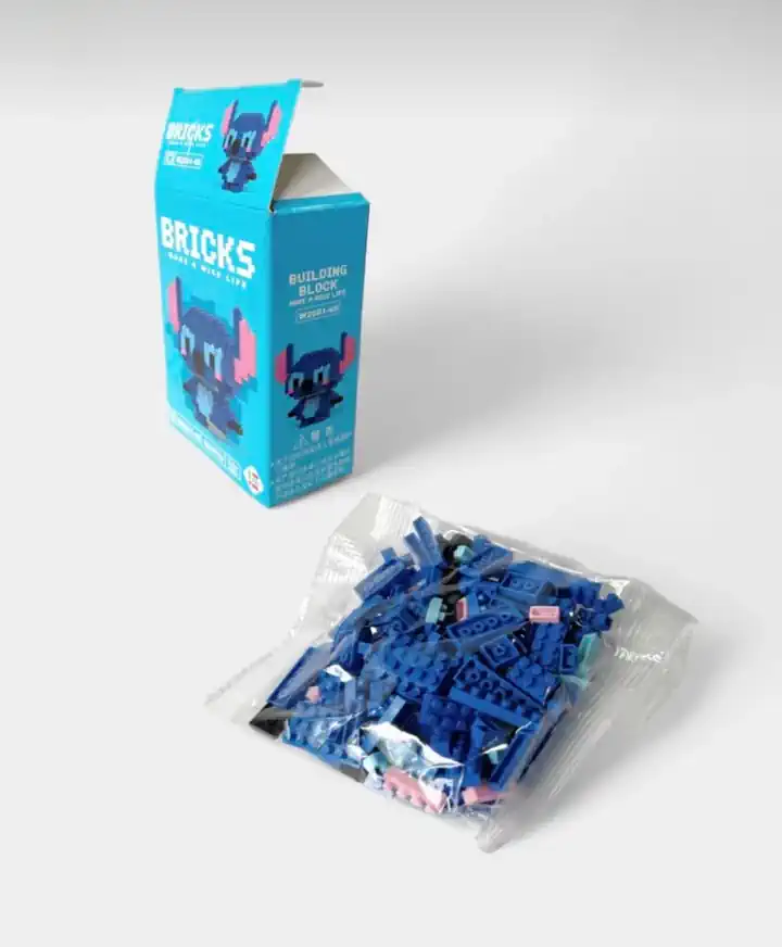 Stitch Bricks 3D Puzzle Lego +14