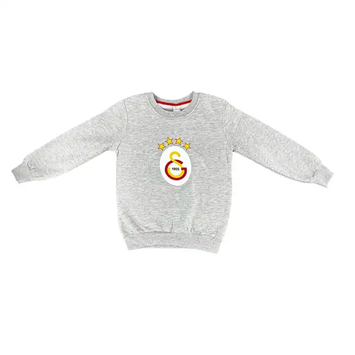 GALATASARAYLI GRİ EŞOFMAN TAKIMI