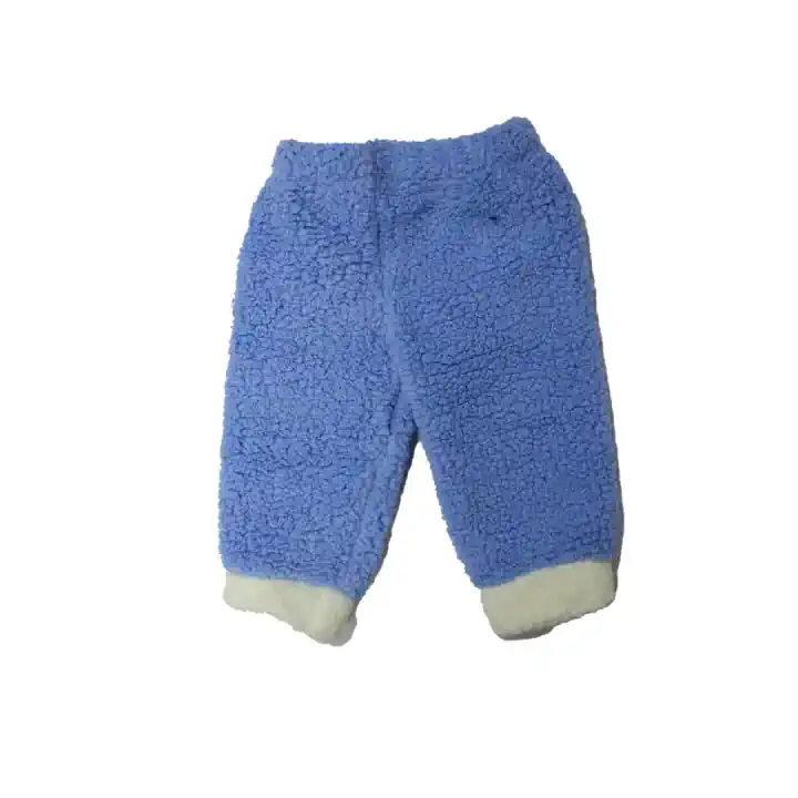 MAVİ AYICIKLI PELUŞ EŞOFMAN TAKIMI