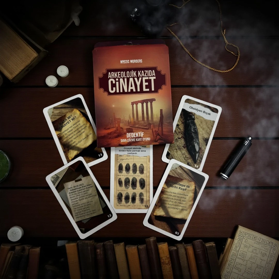 KARTLI CİNAYET ÇÖZME OYUNU ARKEOLOJİK KAZIDA CİNAYET DOSYASI