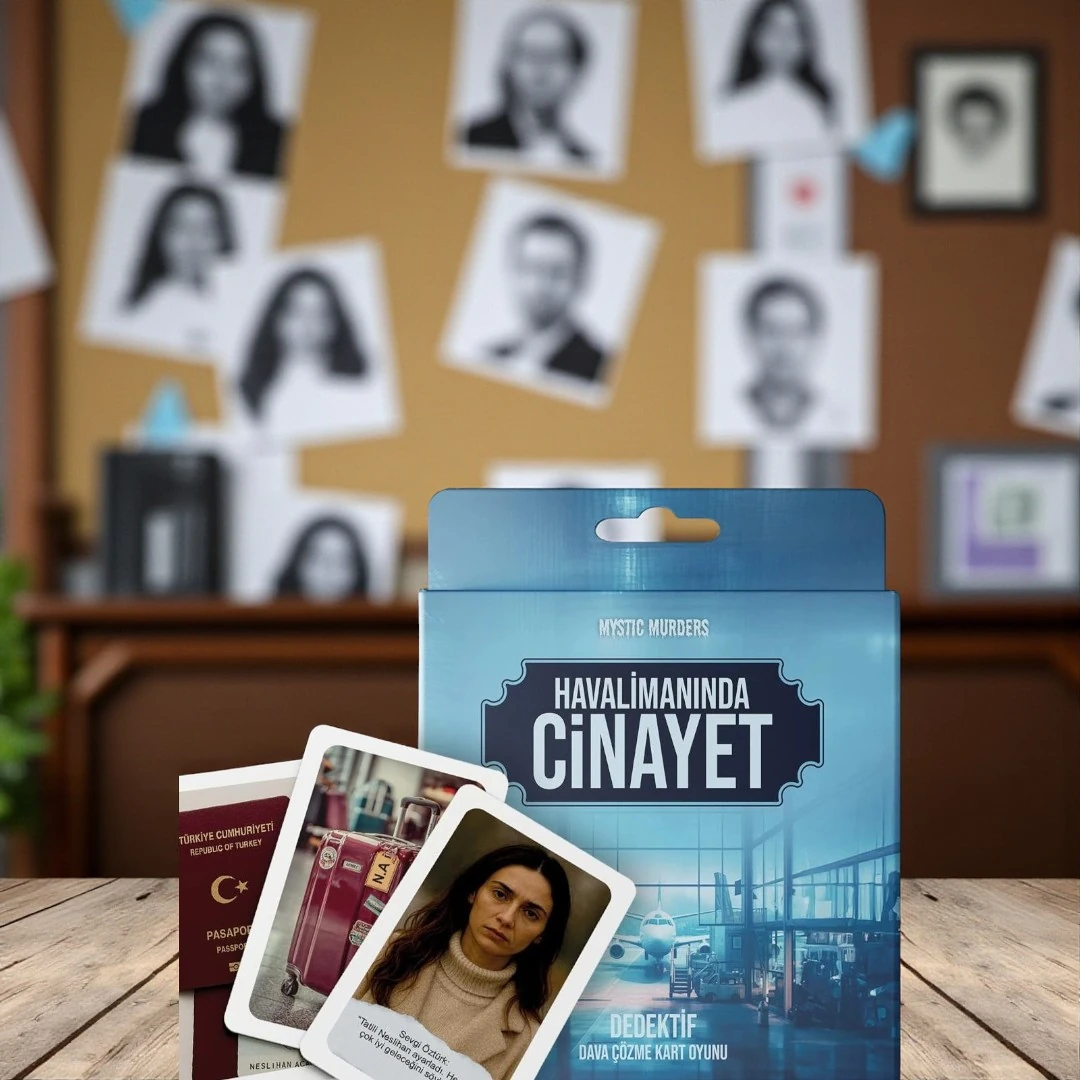 KARTLI CİNAYET ÇÖZME OYUNU HAVALİMANINDA CİNAYET DOSYASI