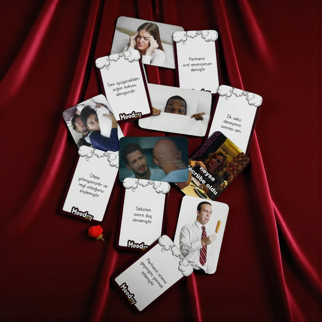 MODUNA GÖRE CEP BOY FOTOĞRAFLI KART OYUNU +18