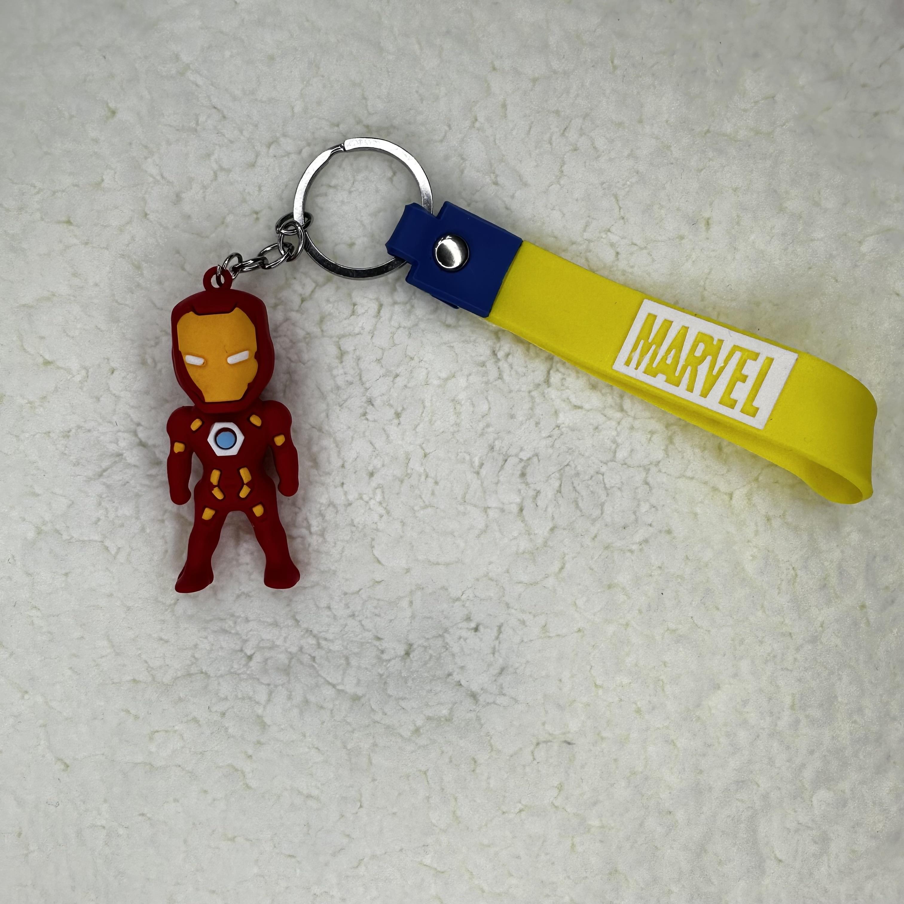 3D SİLİKON IRON MAN ANAHTARLIK
