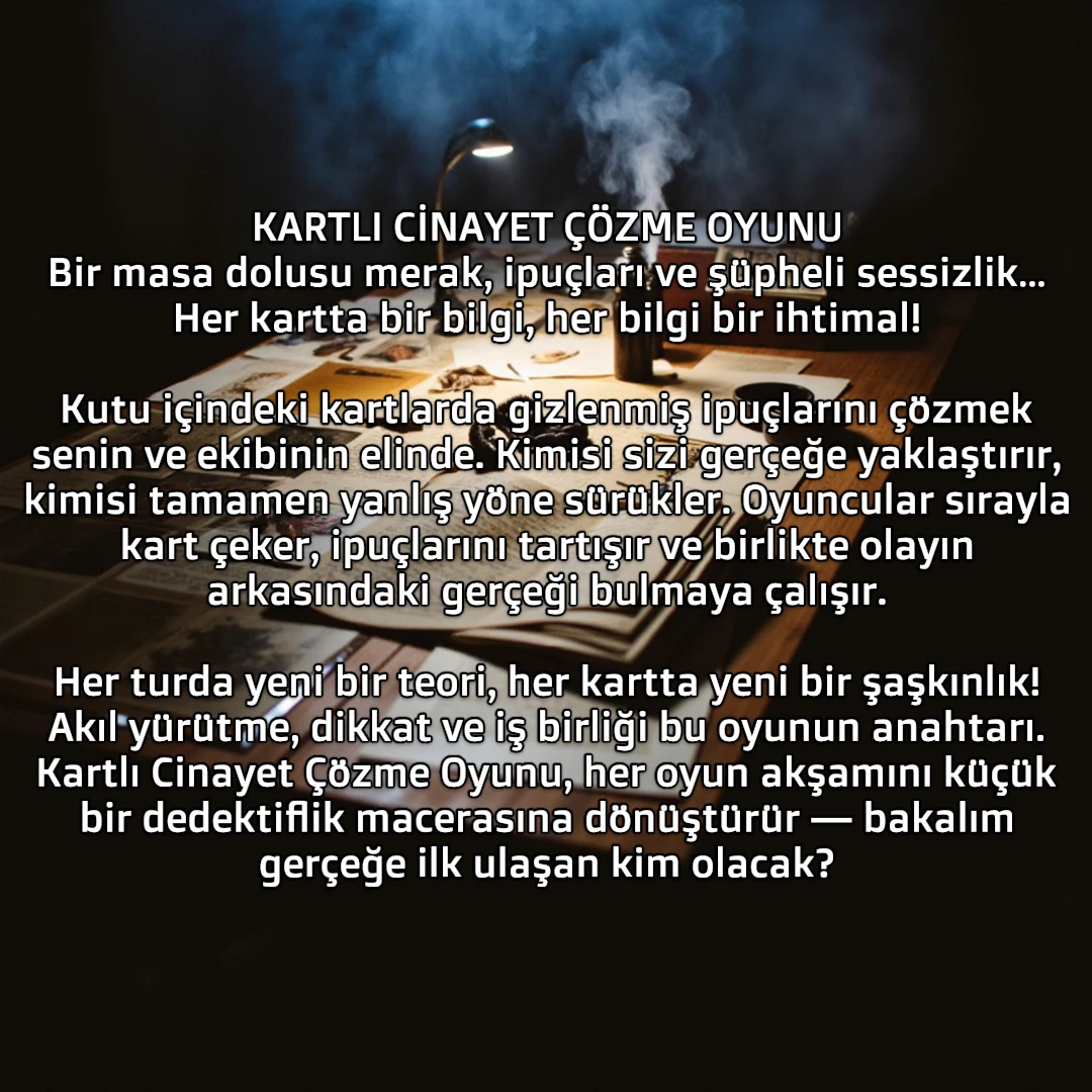 KARTLI CİNAYET ÇÖZME OYUNU ASKERİ ÜSTE CİNAYET DOSYASI