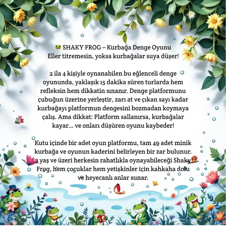 KURBAĞA DENGE OYUNU