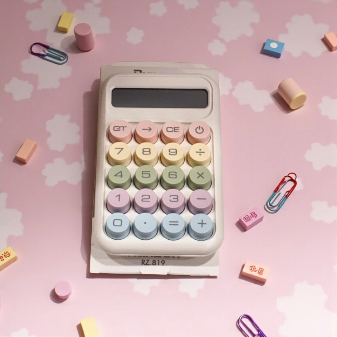 RENKLİ EĞLENCELİ HESAP MAKİNESİ