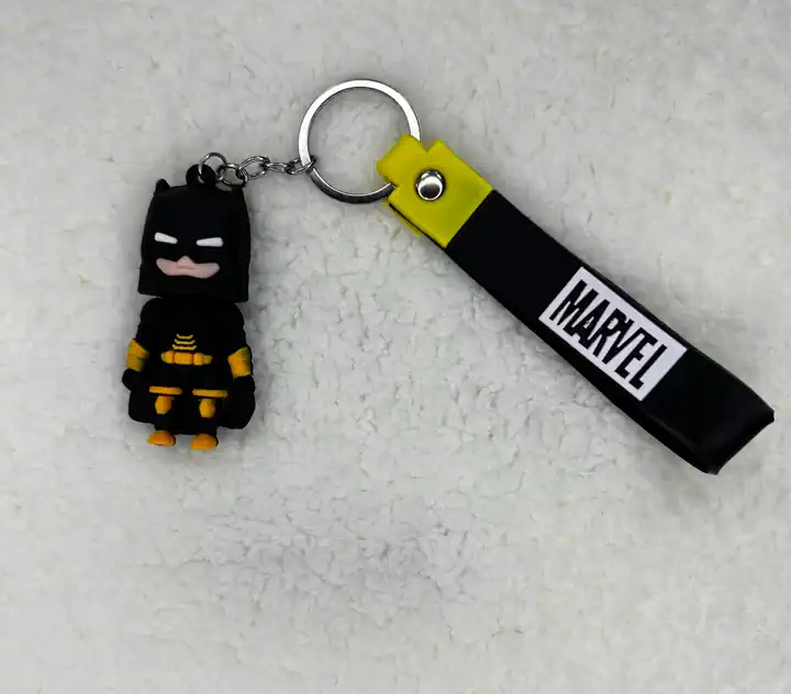 3D SİLİKON BATMAN ANAHTARLIK