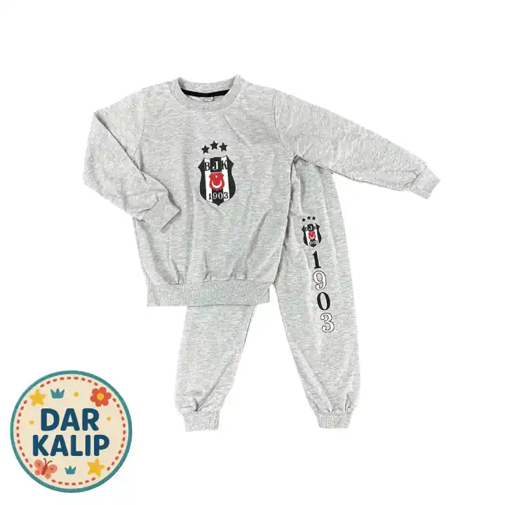 BEŞİKTAŞLI GRİ EŞOFMAN TAKIMI