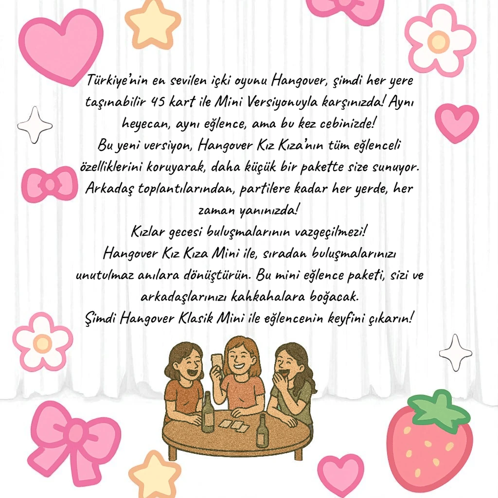 Hangover Mini Shot Oyunu | Kızlara Özel