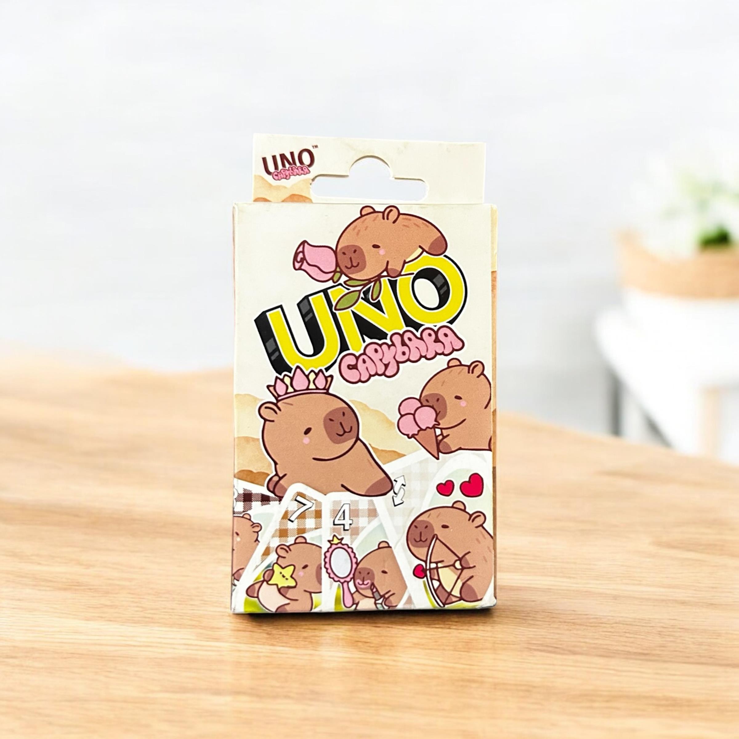 Uno Capybara Mini Kart Oyunu