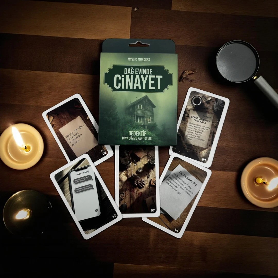 KARTLI CİNAYET ÇÖZME OYUNU DAĞ EVİNDE CİNAYET DOSYASI