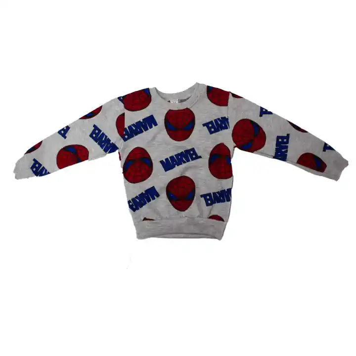 SPIDERMAN GRİ MASKELİ PİJAMA TK