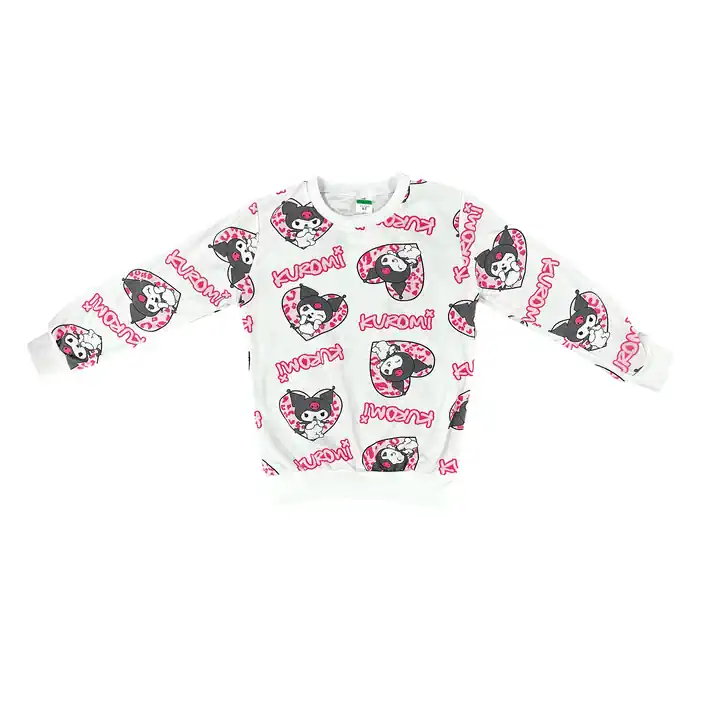 BEYAZ PEMBE KUROMİ EŞOFMAN TAKIMI