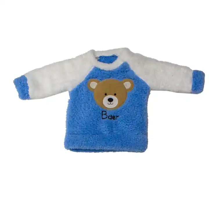 PELUŞ AYICIKLI MAVİ EŞOFMAN TK
