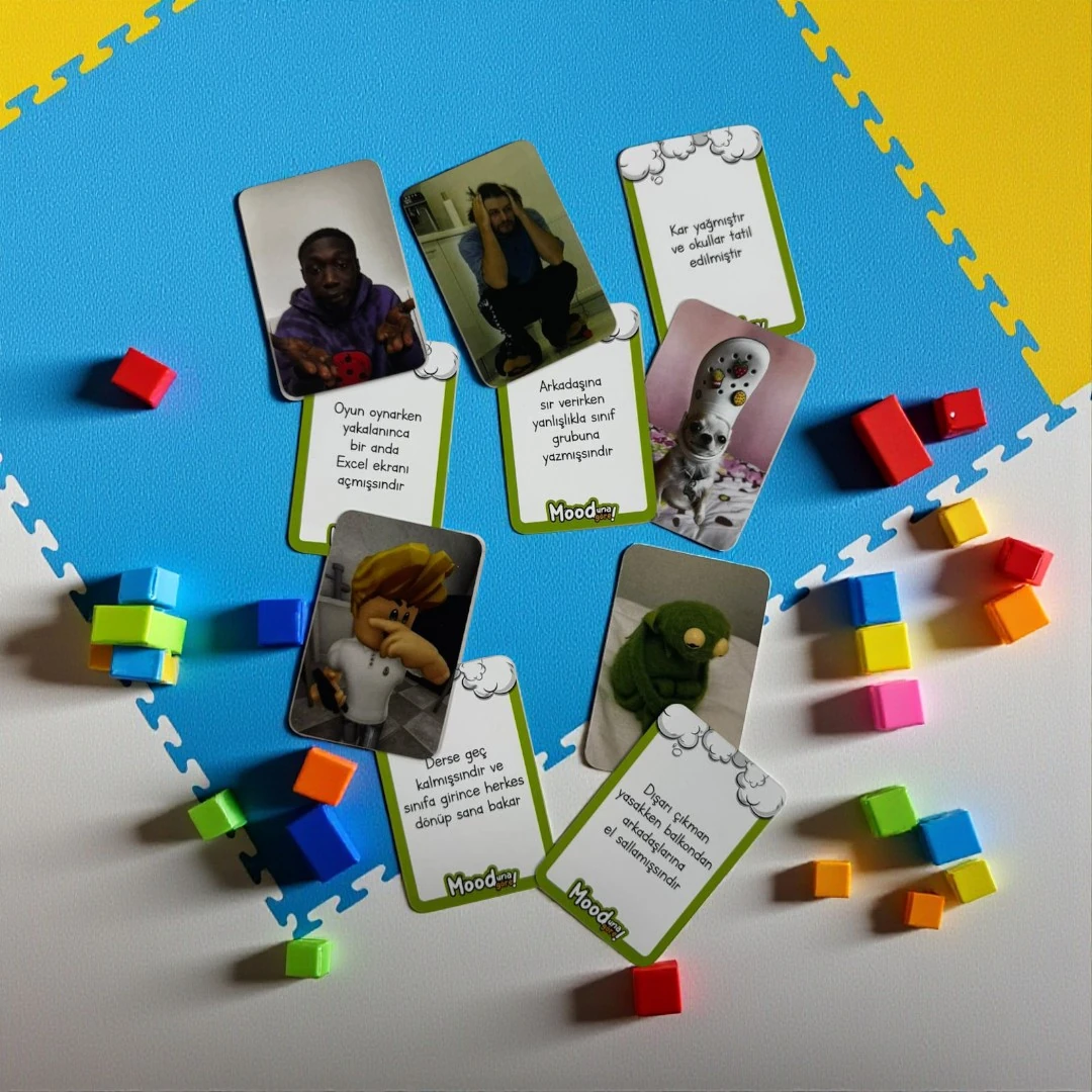 MODUNA GÖRE MİNİ FOTOĞRAFLI KART OYUNU MİNİKLERE ÖZEL