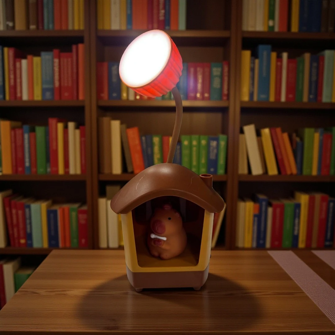 CAPYBARA DEKORATİF LED MASA LAMBASI (Y)