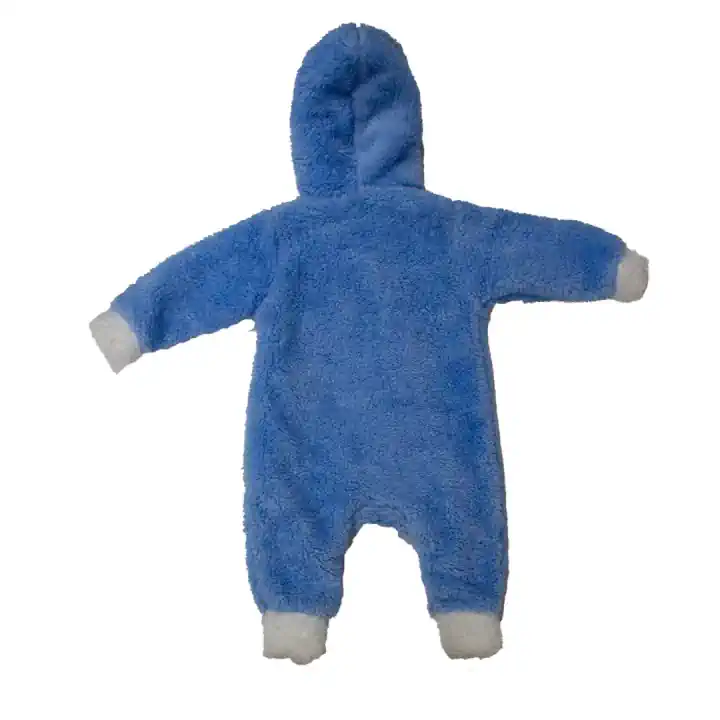 PELUŞ AYICIKLI MAVİ TULUM