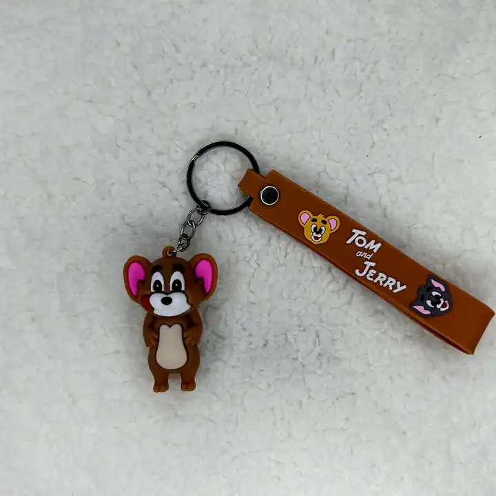 3D SİLİKON JERRY ANAHTARLIK