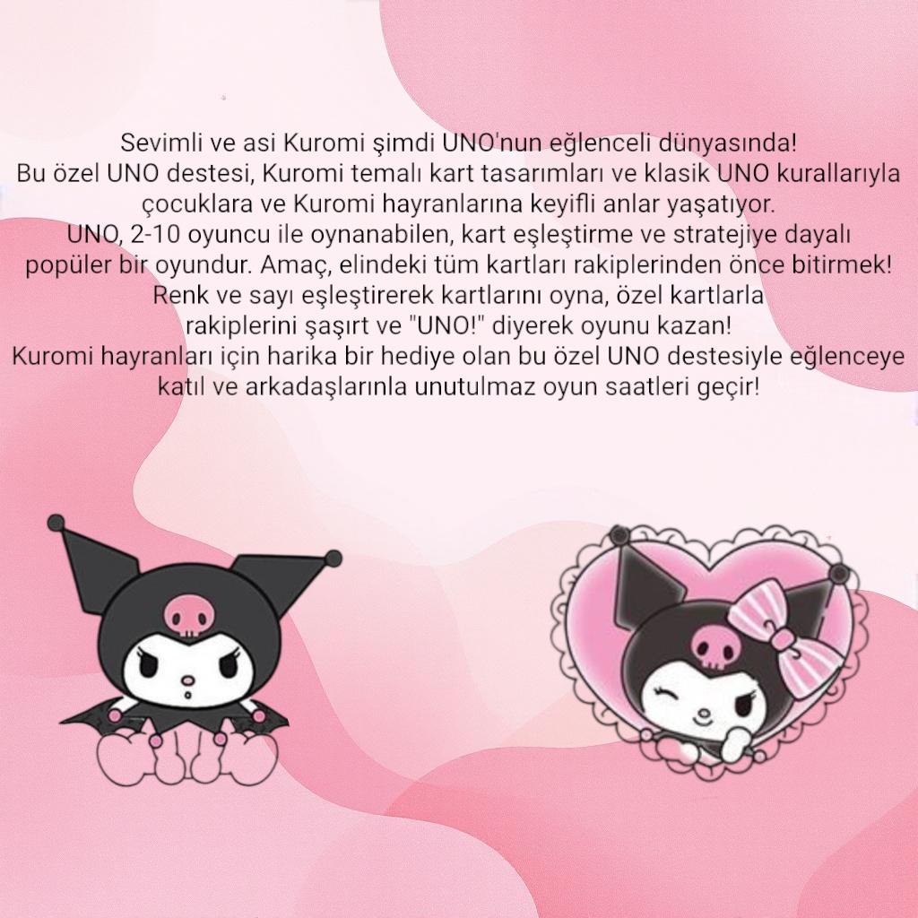 UNO Kuromi Oyun Kartı