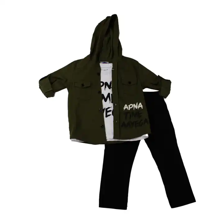 KAPİŞON GÖMLEKLİ 3 LÜ TAKIM