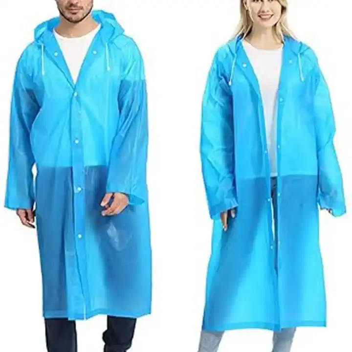 UNISEX YETİŞKİN YAĞMURLUK ONE SIZE - Mavi