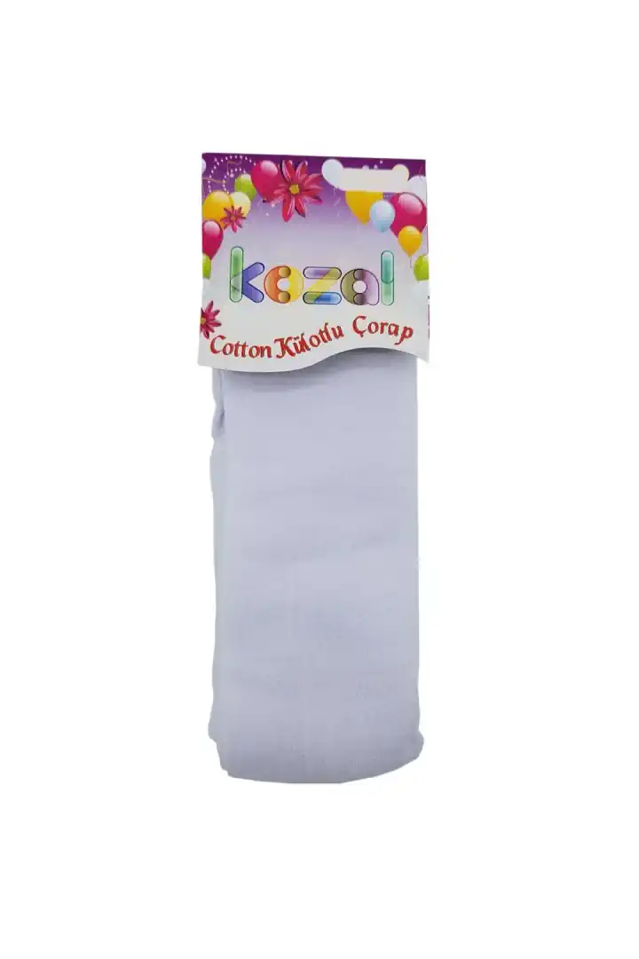 Cotton Külotlu Çorap - Beyaz
