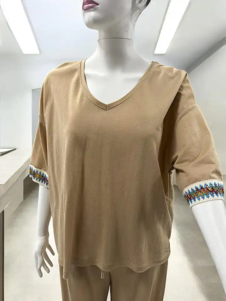 KUM RENGİ 2 Lİ TAKIM ONE SIZE