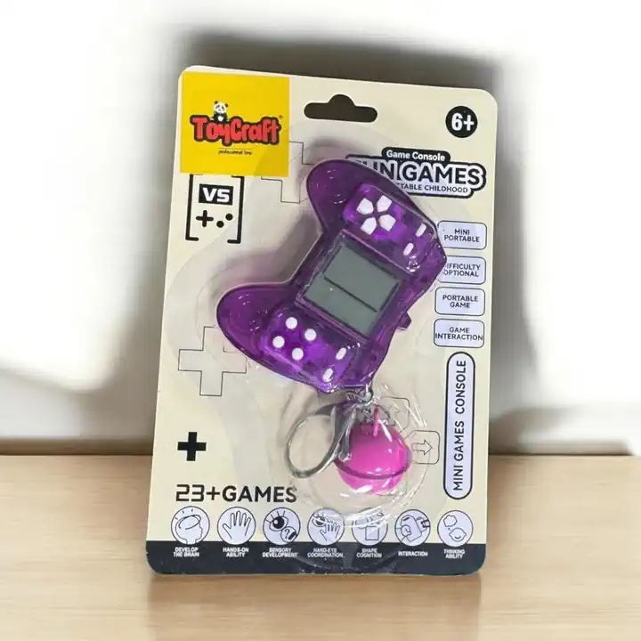 GERÇEK TETRİS ANAHTARLIK ÇANTA SÜSÜ