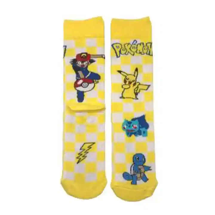 Pikachu Damalı Soket Çorap