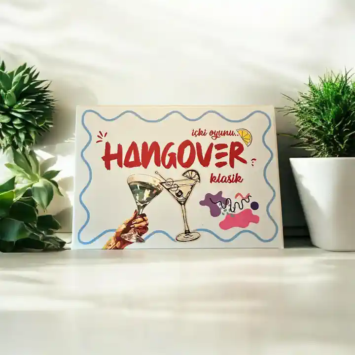 Hangover Klasik Özel Shot Oyunu (Büyük Boy)