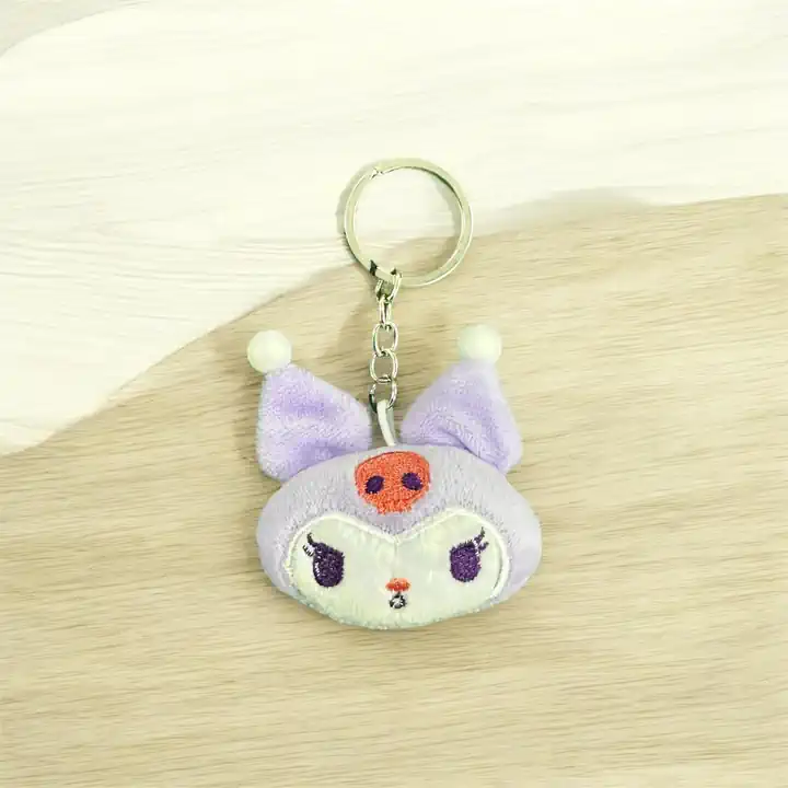 KUROMİ PELUŞ ANAHTARLIK VE ÇANTA SÜSÜ - Mor