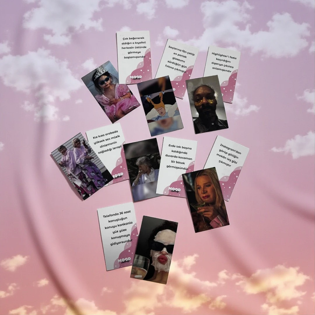 MOD CHALLENGE MİNİ FOTOĞRAFLI KART OYUNU KIZLARA ÖZEL