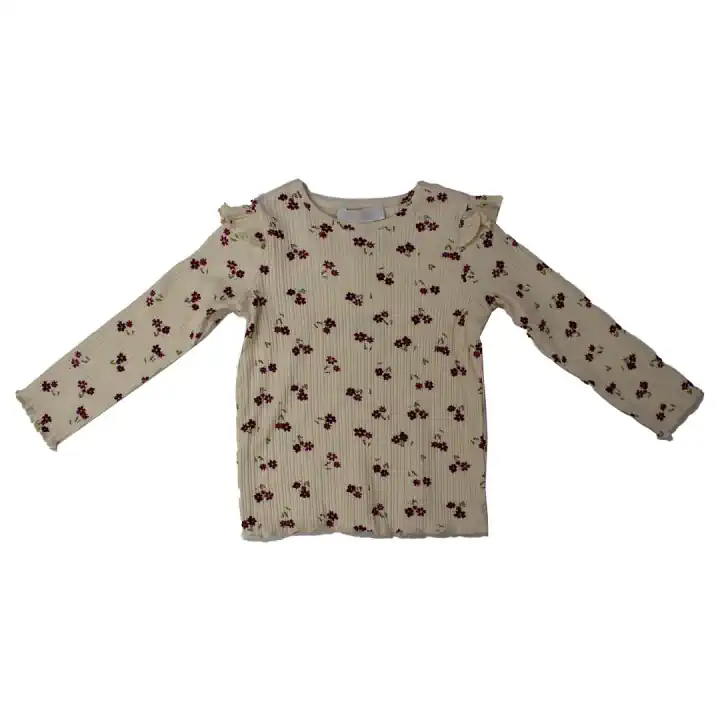 KREM MOR ÇİÇEKLİ FİTİLLİ TAYT TK.