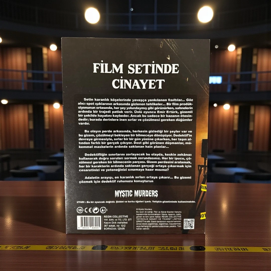 Cinayet Çözme Oyunu | Film Setinde Cinayet Dosyası