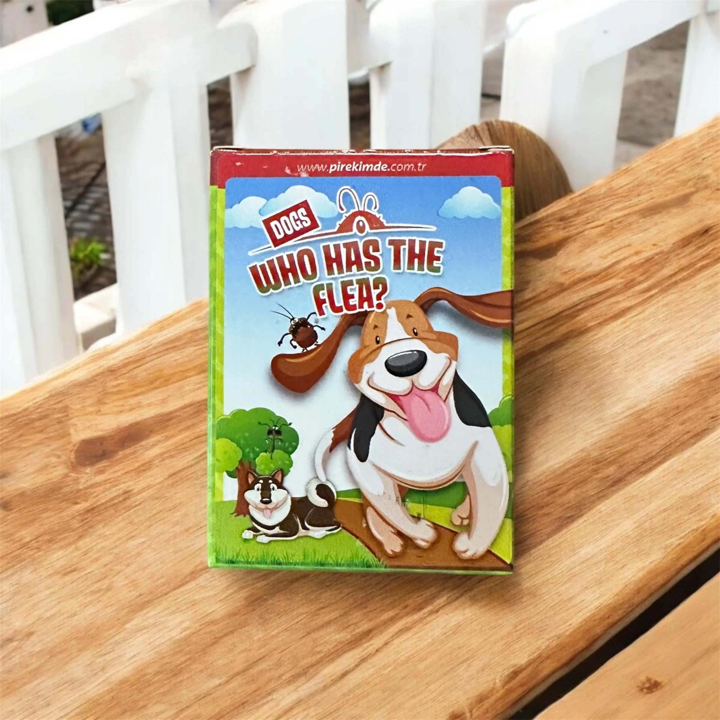 Çocuklara Özel Pire Kimde Kart Oyunu Köpek