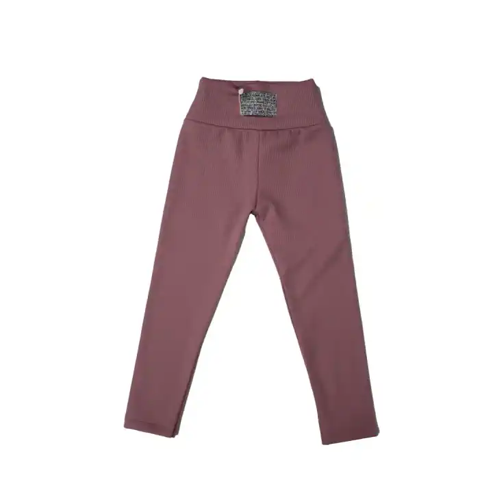 ŞARDONLU FİTİLLİ DÜZ TAYT - Gül Kurusu