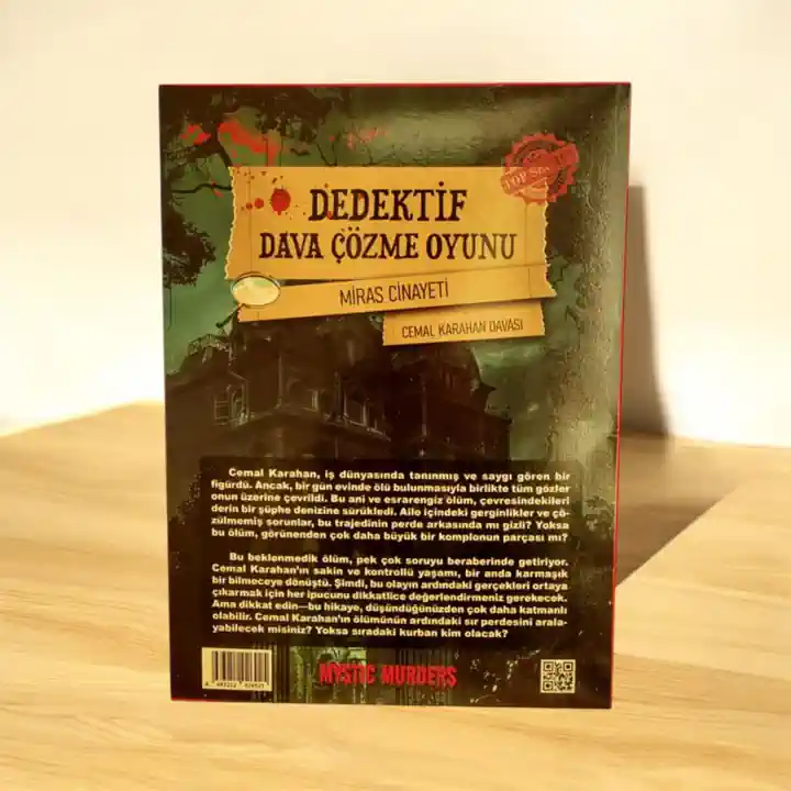 Cinayet Çözme Oyunu | Miras Cinayeti Cinayet Dosyası
