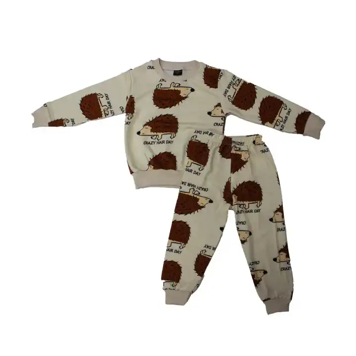 KİRPİ KREM EŞOFMAN TAKIMI