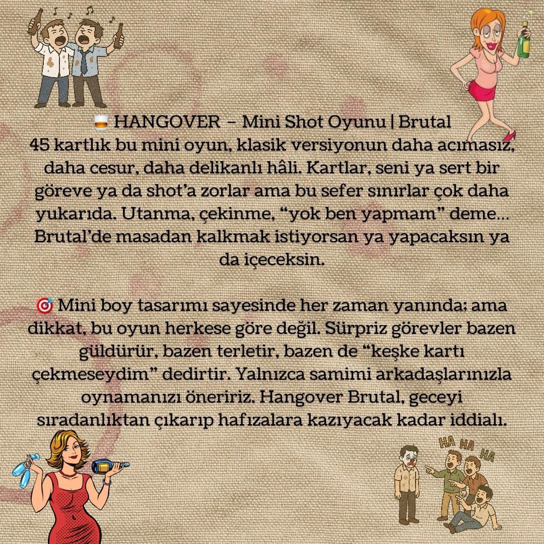 Hangover Mini Shot Oyunu | Brutal