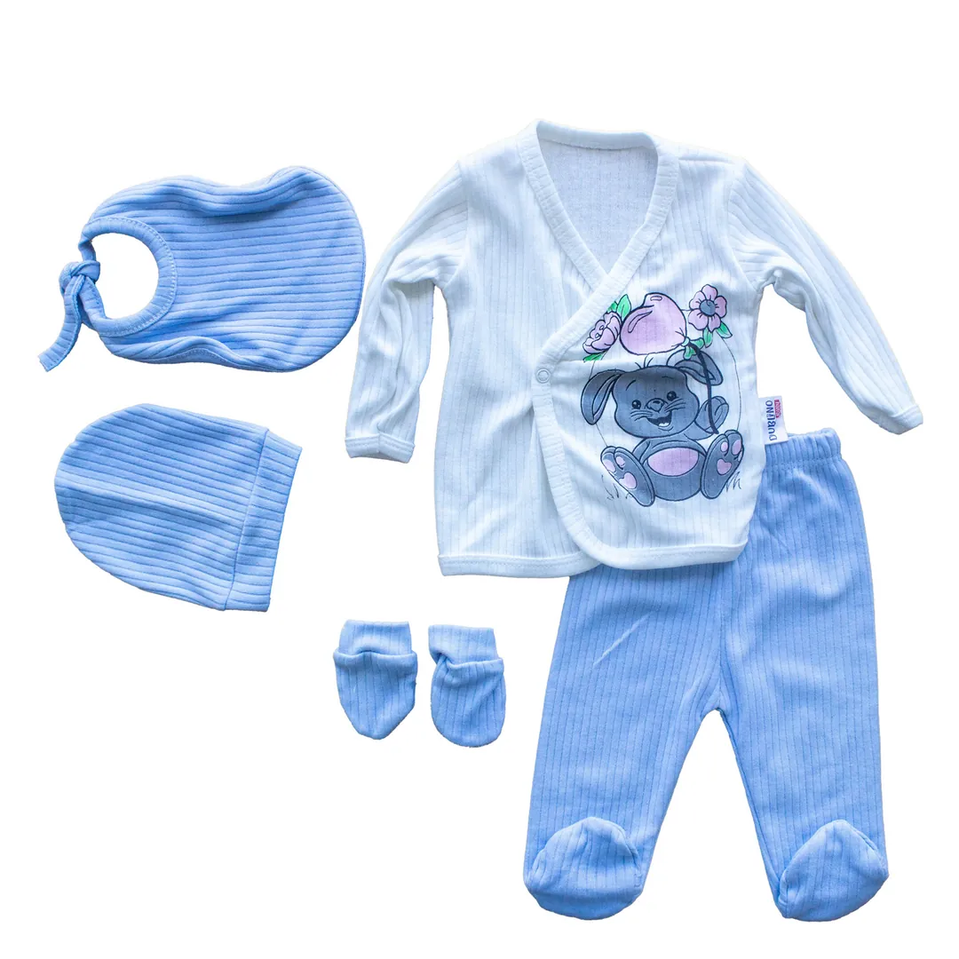 5 Lİ BEBEK TAKIM - Mavi