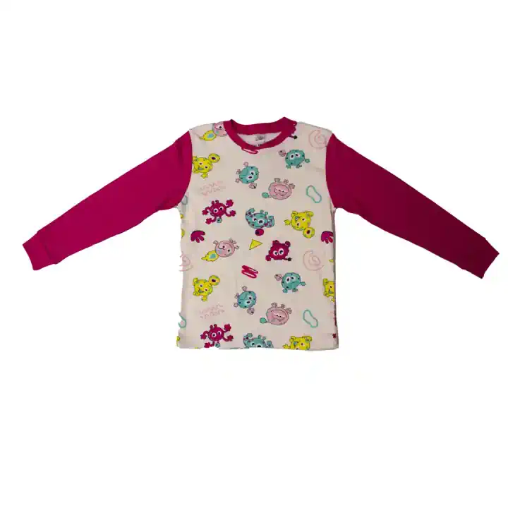 PEMBE MITE PİJAMA TAKIMI