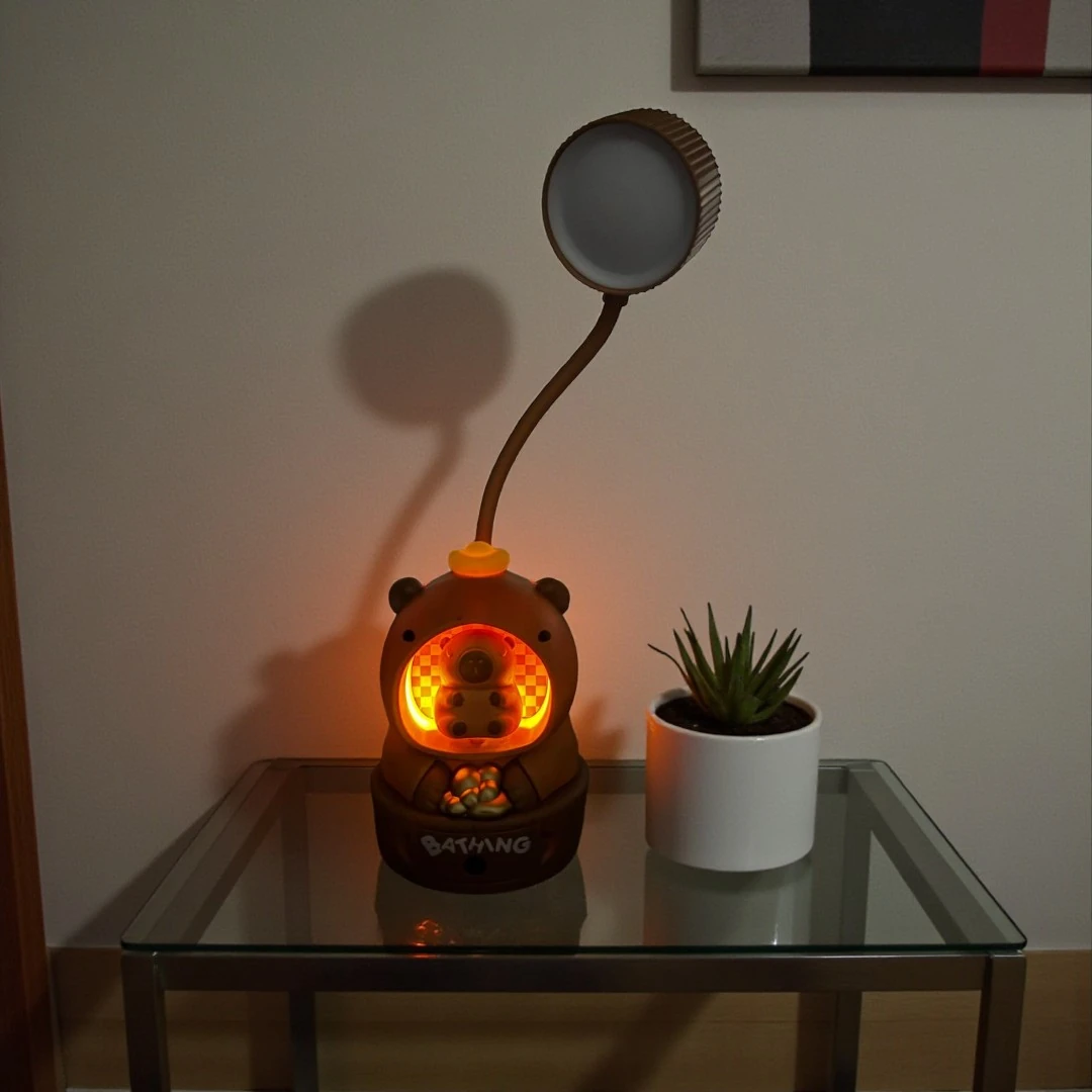 CAPYBARA DEKORATİF LED MASA LAMBASI (S)