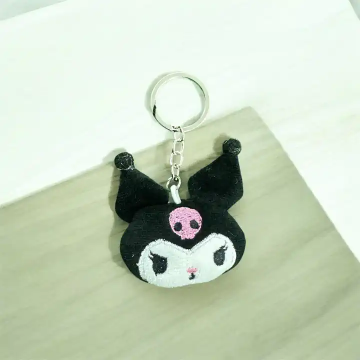 KUROMİ PELUŞ ANAHTARLIK VE ÇANTA SÜSÜ - Siyah